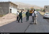 تعریض مسیر روستاهای آزانبار – قره‌بلاغ قزوین