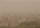 خراسان شمالی در محاصره غبار "قره قوم"/شرایط خطرناک شد+فیلم