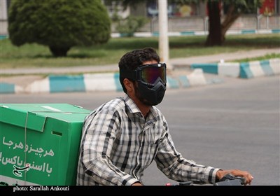 ریزگردها در کرمان