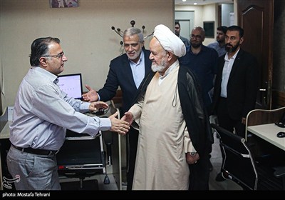 حضور حجت الاسلام علی سعیدی در خبرگزاری تسنیم