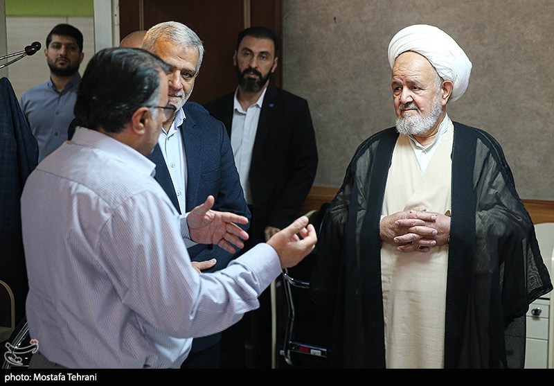  بازدید حجت‌الاسلام سعیدی از خبرگزاری تسنیم 