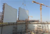 نصب حلقه دوم رآکتور نیروگاه هسته‌ای بوشهر با پیشرفت 25 درصدی