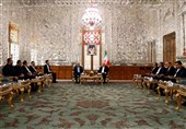 معاون دبیرکل جبهه آزادی فلسطین با قالیباف دیدار کرد