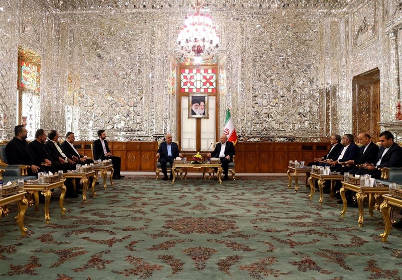  معاون دبیرکل جبهه آزادی فلسطین با قالیباف دیدار کرد 