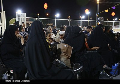 افتتاح چایخانه امام رضایی در شهربازی کرمان