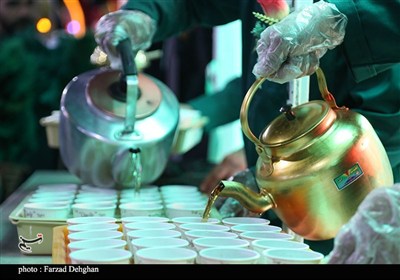 افتتاح چایخانه امام رضایی در شهربازی کرمان