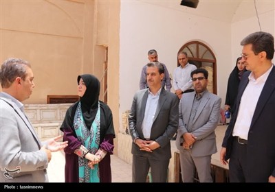 بازدید معاون وزیر میراث از طرح‌های مرمتی یزد