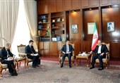 دیدار سفیر چین در ایران با وزیر امور خارجه
