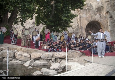 شب فرهنگی کرمانشاه در طاق بستان