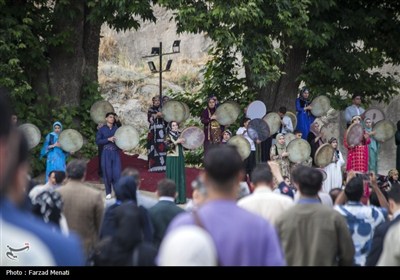شب فرهنگی کرمانشاه در طاق بستان