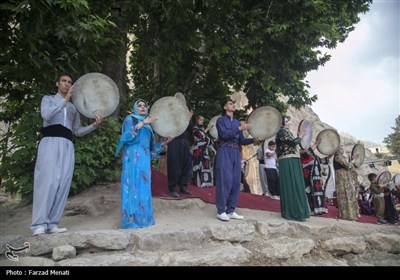 شب فرهنگی کرمانشاه در طاق بستان