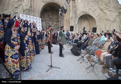 شب فرهنگی کرمانشاه در طاق بستان