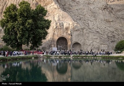 شب فرهنگی کرمانشاه در طاق بستان