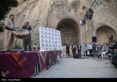 شب فرهنگی کرمانشاه در طاق بستان
