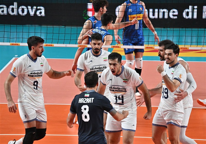 بازیکنان منتخب پیاتزا برای جدال با تیم ملی والیبال برزیل