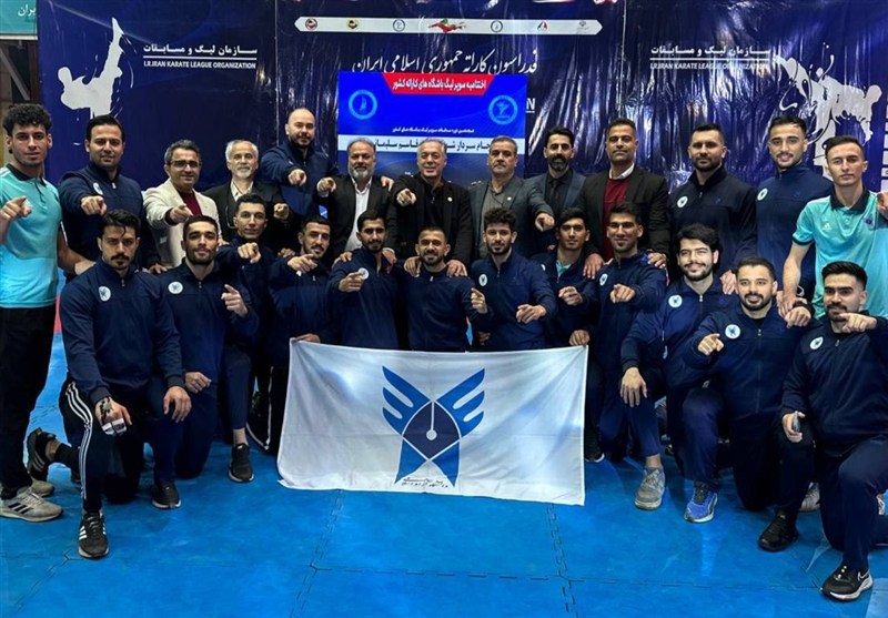 با محرومیت صوفواوغلو؛ دانشگاه آزاد قهرمان سوپر لیگ کاراته شد
