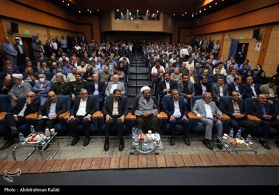مراسم تودیع و معارفه فرماندار همدان