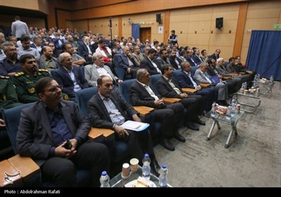 مراسم تودیع و معارفه فرماندار همدان