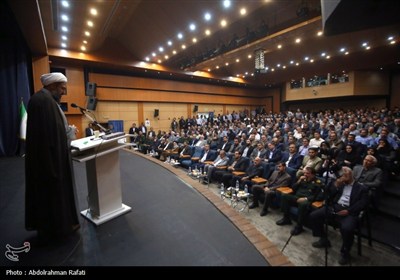 مراسم تودیع و معارفه فرماندار همدان