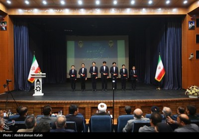 مراسم تودیع و معارفه فرماندار همدان