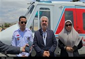 اختصاص دومین بالگرد امدادی به کهگیلویه و بویراحمد