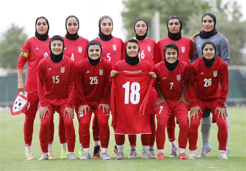 پیروزی تیم ملی فوتبال بانوان برابر عراق