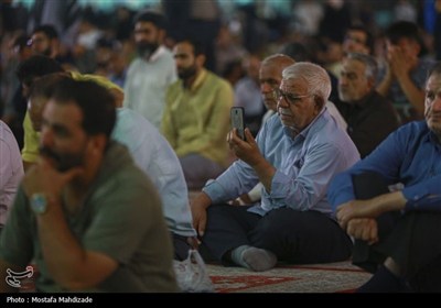حال و هوای جمکران در شب میلاد امام هادی(ع)