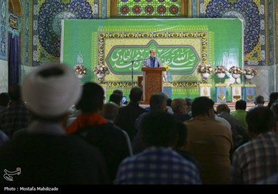 حال و هوای جمکران در شب میلاد امام هادی(ع)