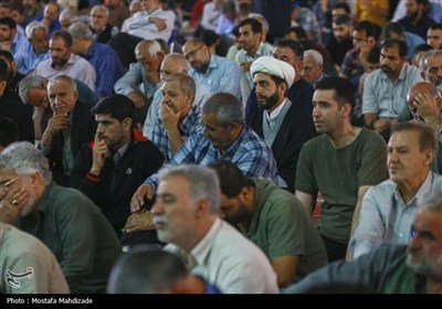 حال و هوای جمکران در شب میلاد امام هادی(ع)