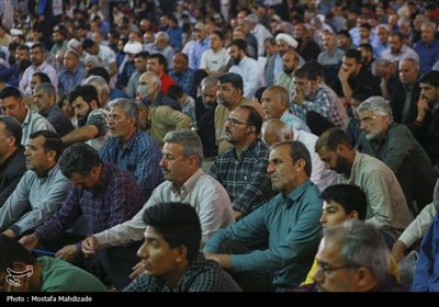 حال و هوای جمکران در شب میلاد امام هادی(ع)
