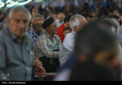 حال و هوای جمکران در شب میلاد امام هادی(ع)