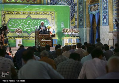 حال و هوای جمکران در شب میلاد امام هادی(ع)