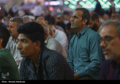 حال و هوای جمکران در شب میلاد امام هادی(ع)