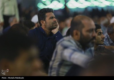 حال و هوای جمکران در شب میلاد امام هادی(ع)