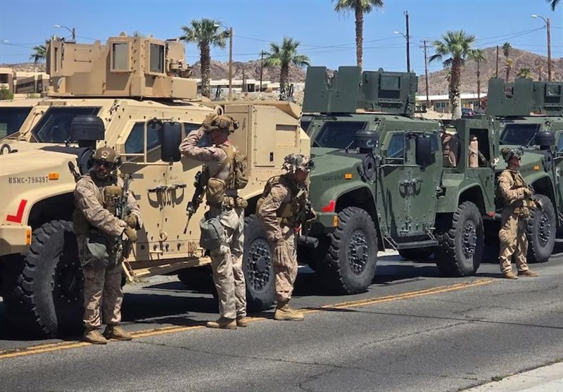 US Troops Flood LA As Protests Mount