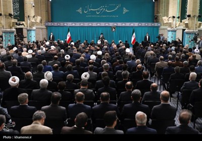 دیدار نمایندگان مجلس شورای اسلامی با رهبر معظم انقلاب