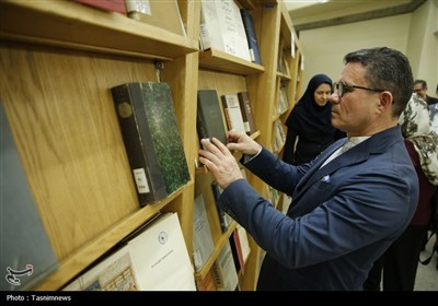 مراسم بزرگداشت روز پوشکین در کتابخانه ملی ایران