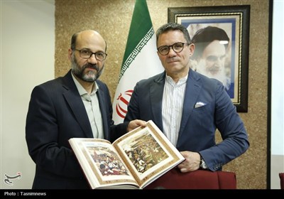 مراسم بزرگداشت روز پوشکین در کتابخانه ملی ایران