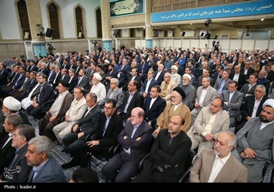 دیدار نمایندگان مجلس شورای اسلامی با رهبر معظم انقلاب