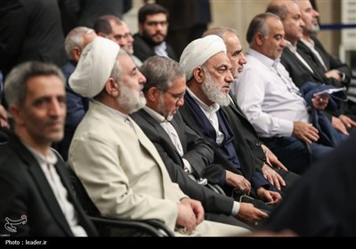 دیدار نمایندگان مجلس شورای اسلامی با رهبر معظم انقلاب