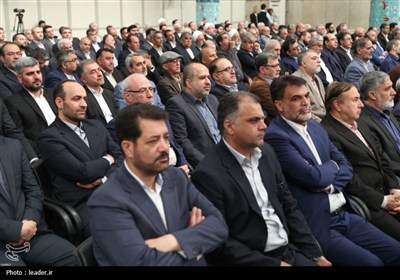 دیدار نمایندگان مجلس شورای اسلامی با رهبر معظم انقلاب