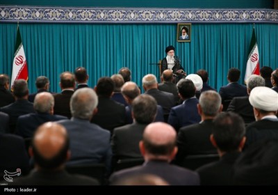 دیدار نمایندگان مجلس شورای اسلامی با رهبر معظم انقلاب