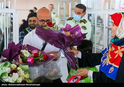ورود اولین پرواز بازگشت حجاج به فرودگاه امام خمینی (ره)