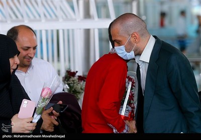 ورود اولین پرواز بازگشت حجاج به فرودگاه امام خمینی (ره)