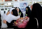 ورود اولین پرواز بازگشت حجاج به فرودگاه امام خمینی (ره)