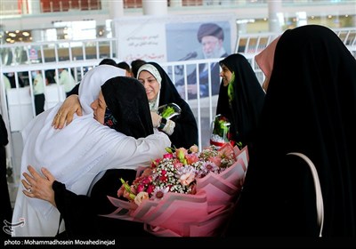ورود اولین پرواز بازگشت حجاج به فرودگاه امام خمینی (ره)