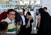 ورود اولین پرواز بازگشت حجاج به فرودگاه امام خمینی (ره)