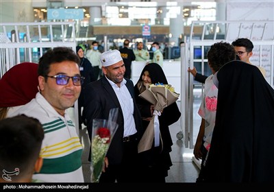 ورود اولین پرواز بازگشت حجاج به فرودگاه امام خمینی (ره)