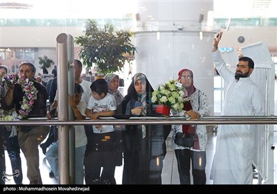 ورود اولین پرواز بازگشت حجاج به فرودگاه امام خمینی (ره)