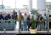 ورود اولین پرواز بازگشت حجاج به فرودگاه امام خمینی (ره)